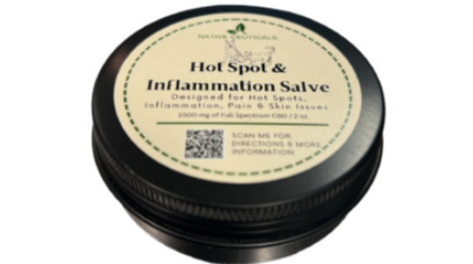 Pet Hot Spot Treatment - Pure Hemp extract and rigorous third party testing